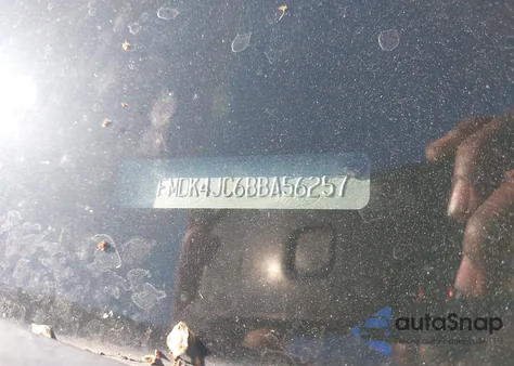 2011 Ford Edge Sel из США, поврежденный, VIN 2FMDK4JC6BBA56257